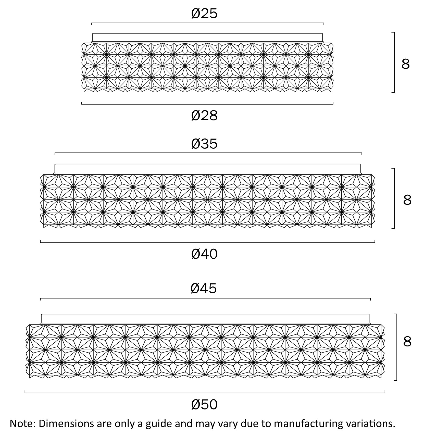 dimensions